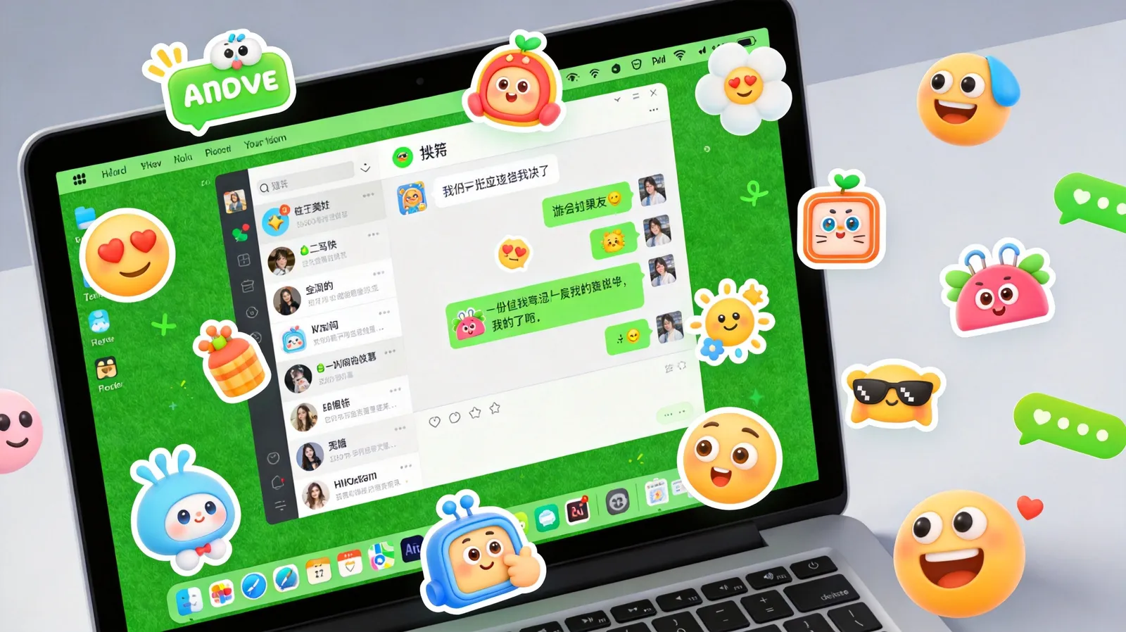 LINE电脑版贴图表情